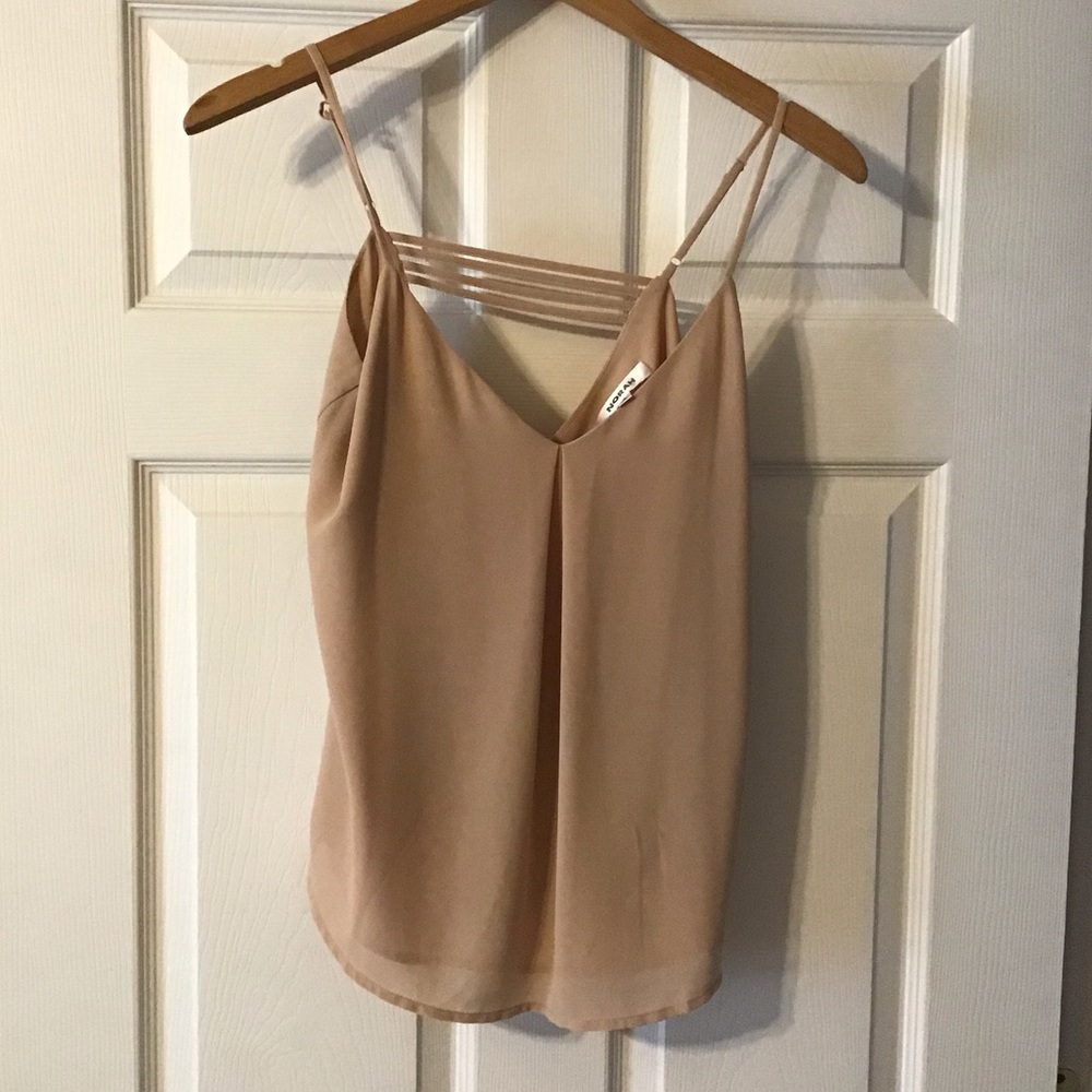 Spaghetti strap tank top